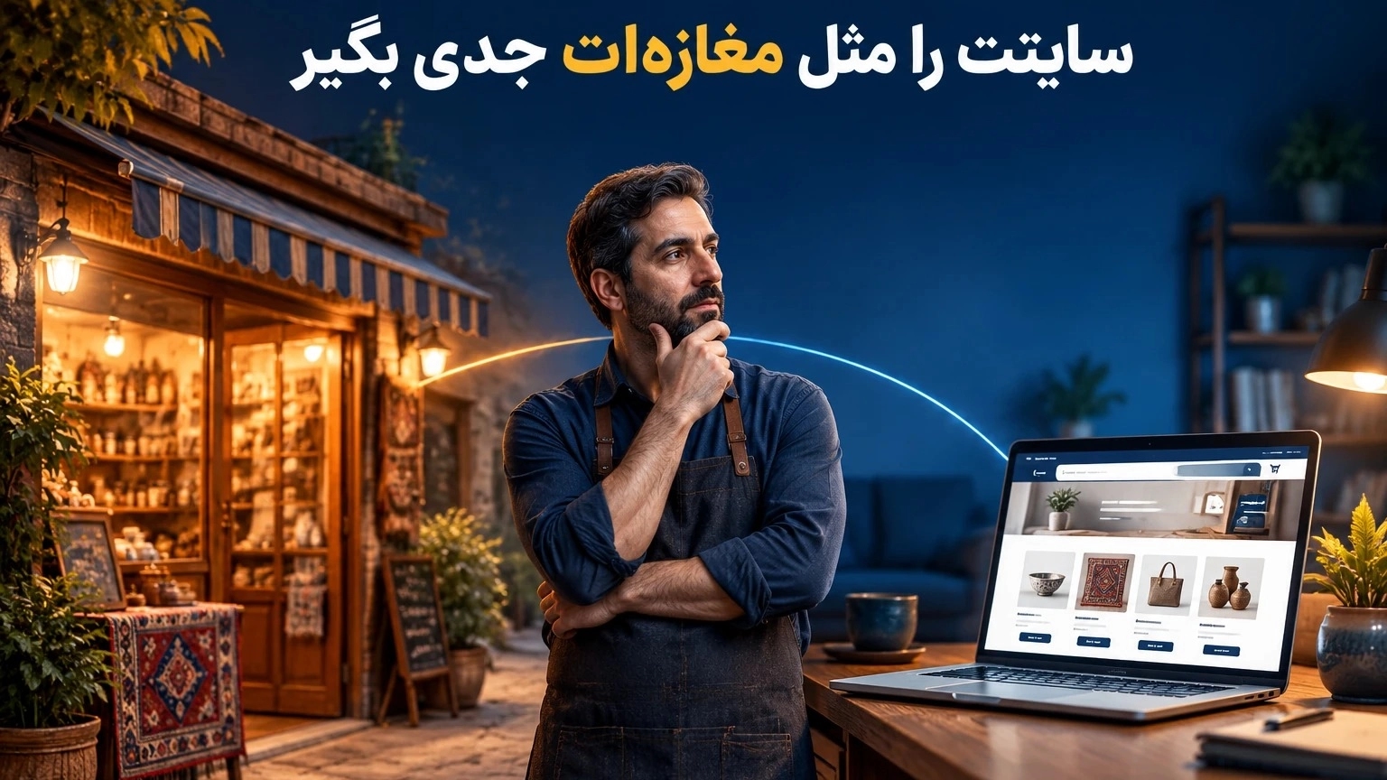 سایتت را مثل مغازه‌ات جدی بگیر