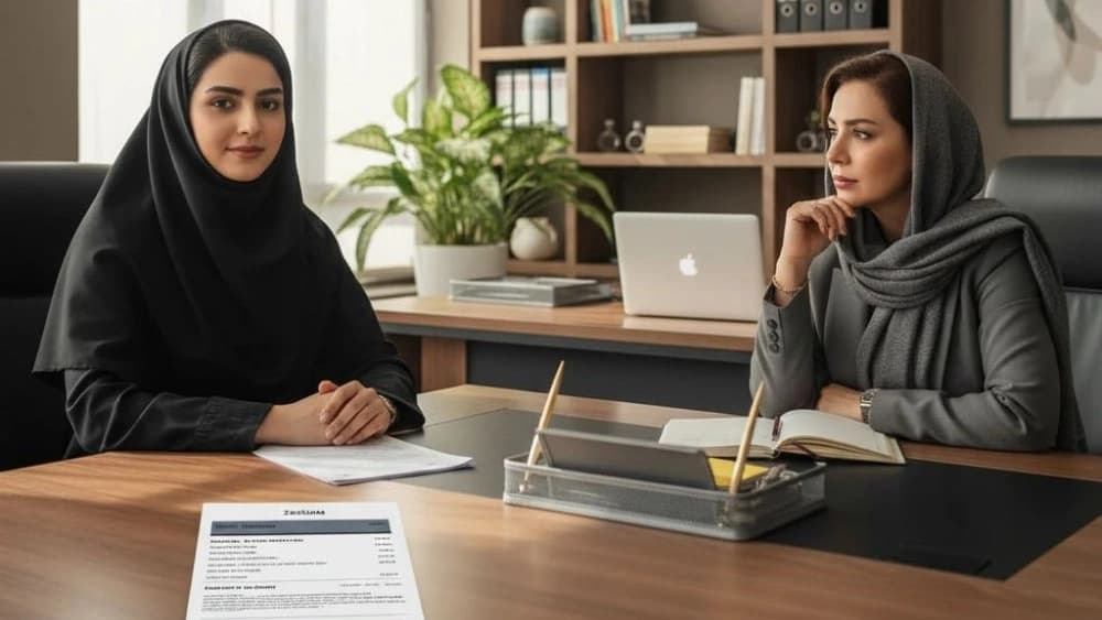 مقابلة توظيف خبير المبيعات