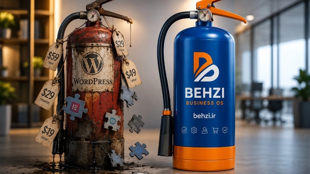 چرا وردپرس مثل یک کپسول آتشنشانی توخالی است؟ چرا وردپرس مثل یک کپسول آتشنشانی توخالی است؟