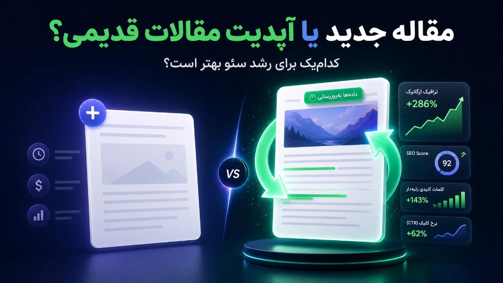 بارگذاری مقاله جدید بهتر است یا آپدیت مقالههای قبلی؟ بارگذاری مقاله جدید بهتر است یا آپدیت مقالههای قبلی؟